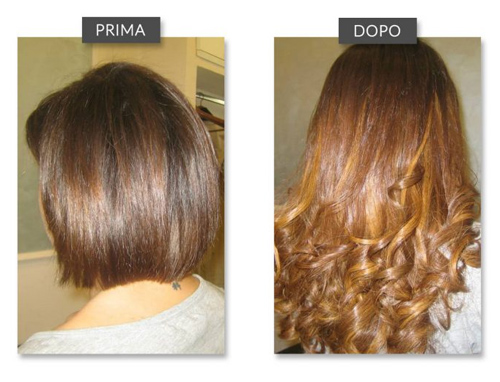 allungamento capelli a roma